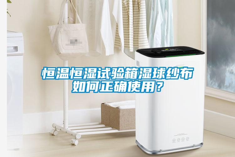 恒溫恒濕試驗(yàn)箱濕球紗布如何正確使用？