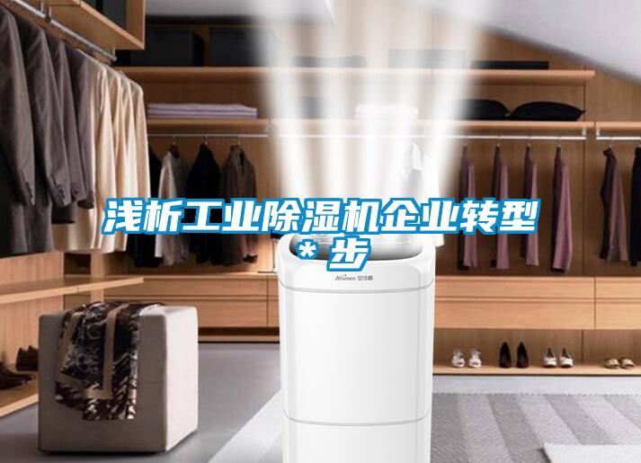 淺析工業除濕機企業轉型＊步