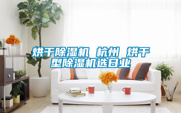 烘干除濕機 杭州 烘干型除濕機選日業