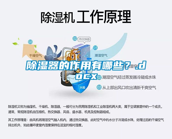 除濕器的作用有哪些？.docx