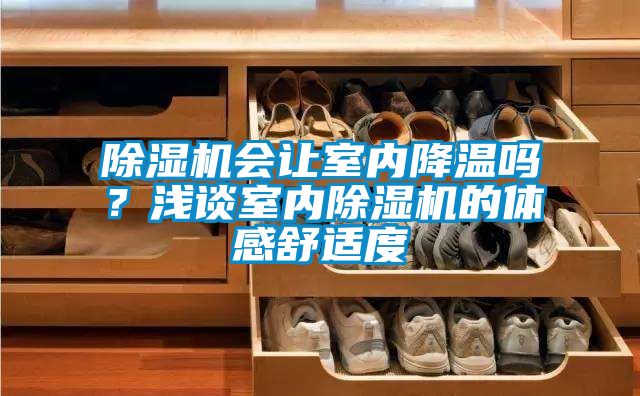 除濕機會讓室內降溫嗎？淺談室內除濕機的體感舒適度