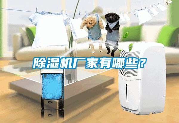 除濕機廠家有哪些？