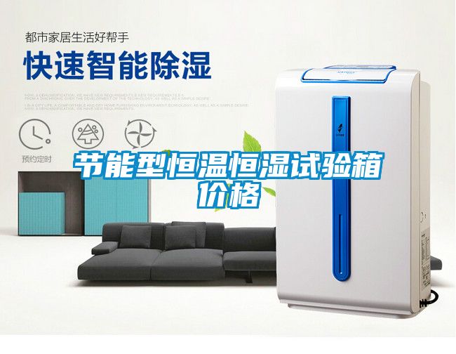節能型恒溫恒濕試驗箱價格