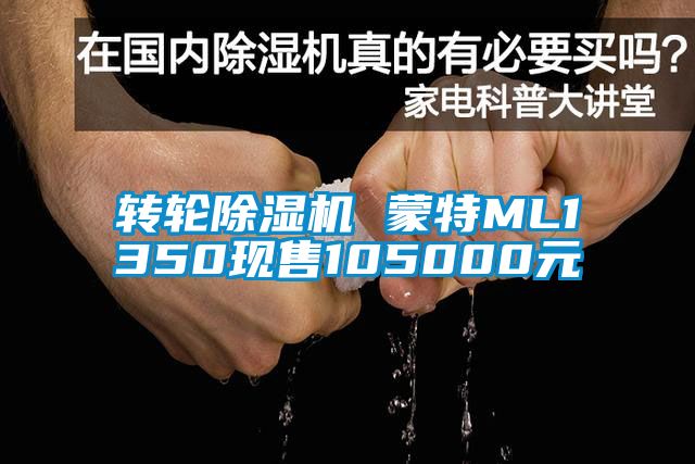 轉輪除濕機 蒙特ML1350現售105000元