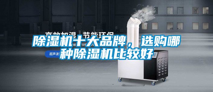 除濕機十大品牌，選購哪種除濕機比較好