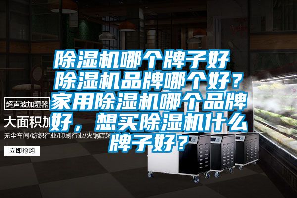 除濕機哪個牌子好 除濕機品牌哪個好？家用除濕機哪個品牌好，想買除濕機什么牌子好？