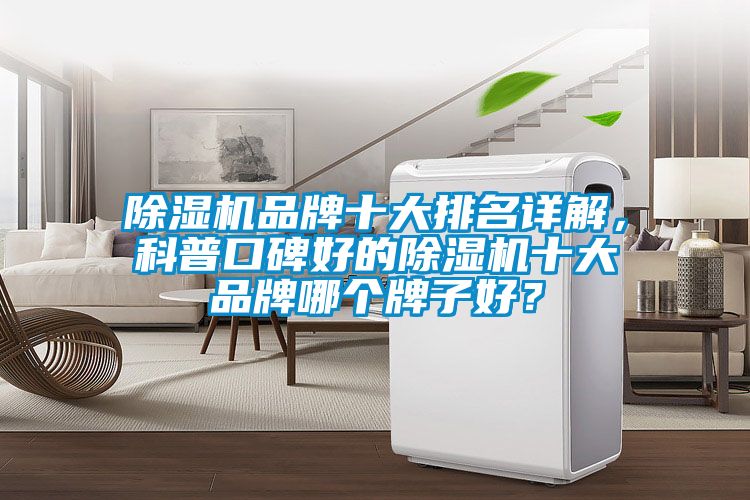 除濕機(jī)品牌十大排名詳解，科普口碑好的除濕機(jī)十大品牌哪個(gè)牌子好？