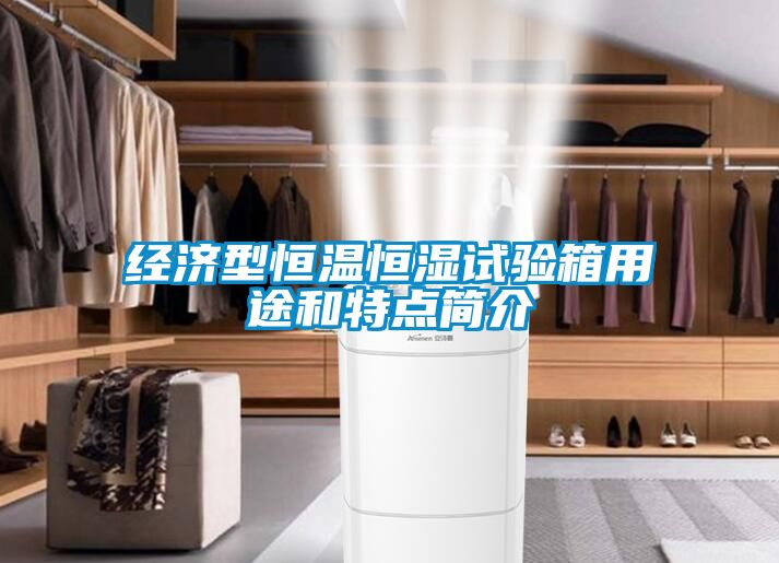 經濟型恒溫恒濕試驗箱用途和特點簡介