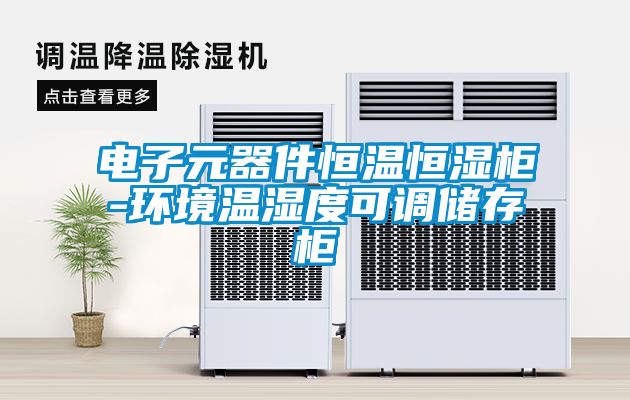電子元器件恒溫恒濕柜-環境溫濕度可調儲存柜