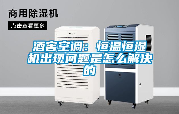 酒窖空調(diào)：恒溫恒濕機出現(xiàn)問題是怎么解決的