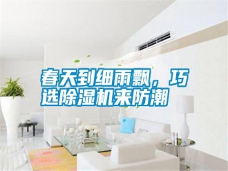行業新聞春天到細雨飄，巧選除濕機來防潮