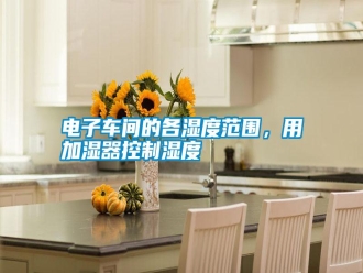 行業新聞電子車間的各濕度范圍，用加濕器控制濕度