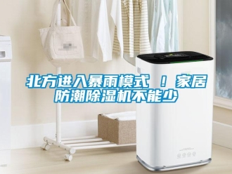 企業(yè)新聞北方進入暴雨模式 ！家居防潮除濕機不能少