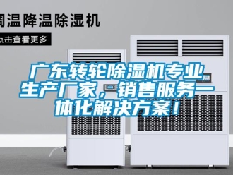 企業新聞廣東轉輪除濕機專業生產廠家，銷售服務一體化解決方案！