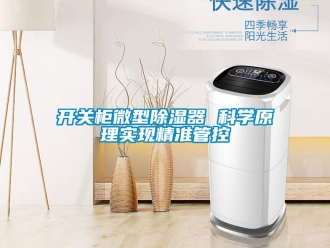 行業新聞開關柜微型除濕器 科學原理實現精準管控