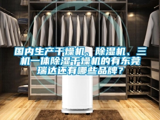 企業新聞國內生產干燥機、除濕機、三機一體除濕干燥機的有東莞瑞達還有哪些品牌？