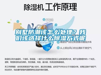 企業(yè)新聞別墅防潮該怎么處理？我們?cè)撨x擇什么除濕方式呢？