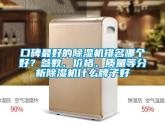 企業新聞口碑最好的除濕機排名哪個好？參數、價格、質量等分析除濕機什么牌子好