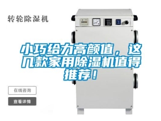 常見問題小巧給力高顏值，這幾款家用除濕機值得推薦！