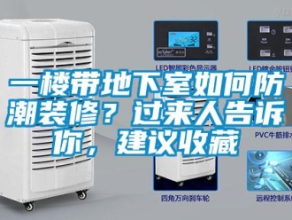 企業(yè)新聞一樓帶地下室如何防潮裝修？過(guò)來(lái)人告訴你，建議收藏