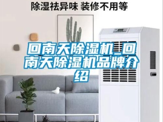 企業新聞回南天除濕機_回南天除濕機品牌介紹