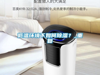 企業(yè)新聞低溫環(huán)境下如何除濕？_重復(fù)