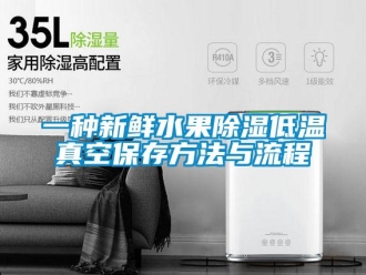 企業新聞一種新鮮水果除濕低溫真空保存方法與流程