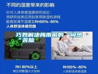 知識百科巧妙解決梅雨前的“悶熱“苦腦