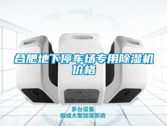 企業新聞合肥地下停車場專用除濕機價格