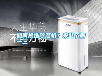 常見問題如何挑選除濕機？來此了解一二