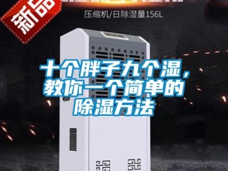 企業新聞十個胖子九個濕，教你一個簡單的除濕方法