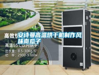 常見問題安詩曼高溫烘干機制作風味南瓜子