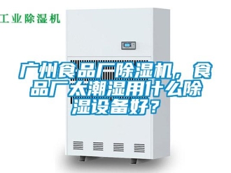 行業(yè)新聞廣州食品廠除濕機(jī)，食品廠太潮濕用什么除濕設(shè)備好？