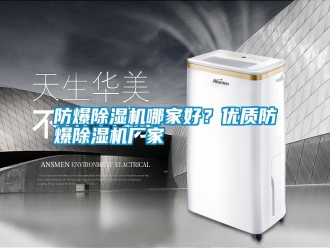常見問題防爆除濕機哪家好？優質防爆除濕機廠家