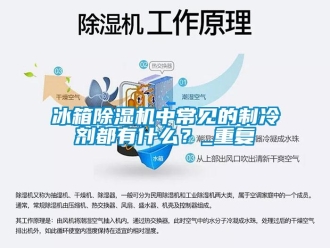 企業新聞冰箱除濕機中常見的制冷劑都有什么？_重復