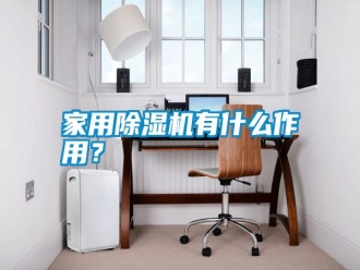 企業(yè)新聞家用除濕機(jī)有什么作用？